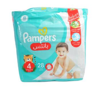 PAMPERS PANTS / 9-14KGS (4MAXI)