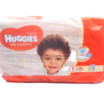 HUGGIES DRY COMFORT 5-9KGS SIZE 3